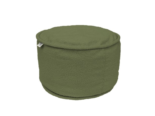 Pouf rond Chill'Home MOJO BABY SHEEP'I Mouton Olive